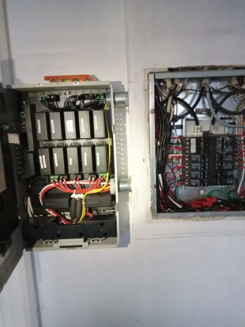 Electrical panel upgrade completed for Indoor Lighting Installation in Grosse Ile